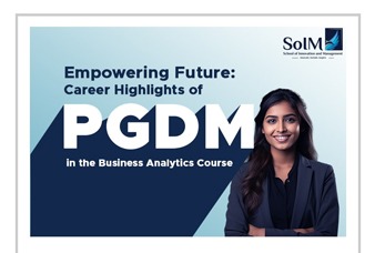 Career Highlights of PGDM in the Business Analytics Course